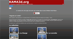 Desktop Screenshot of kama3d.org